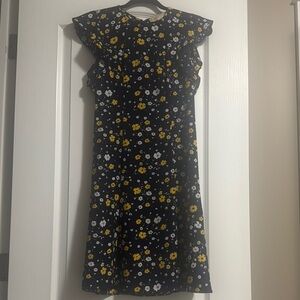 Michael Michael Kors Navy Floral Dress